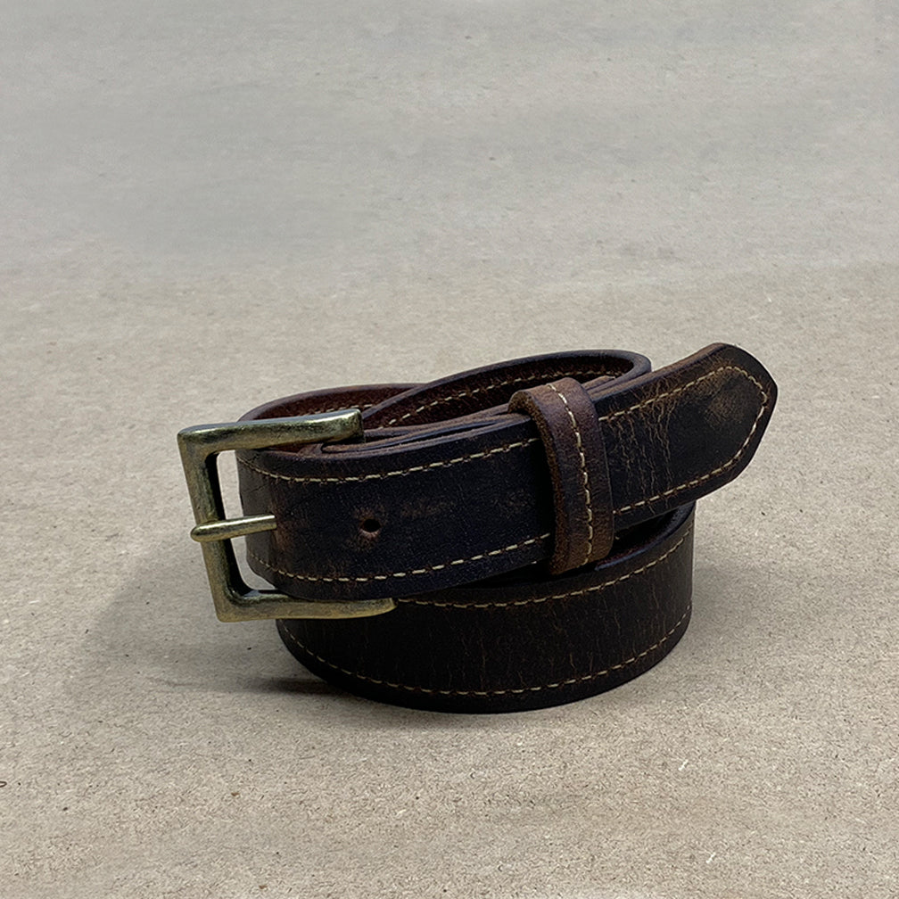 Leather Belts - Distressed Buffalo