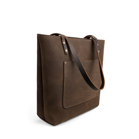 The Rocks Leather Tote | Crazy Weathered