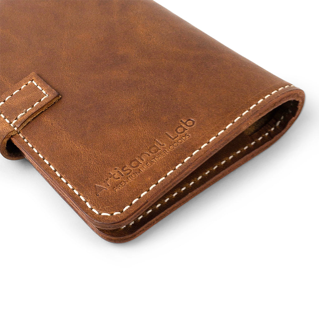 Leather Field Notes Passport Cover | English Tan-03