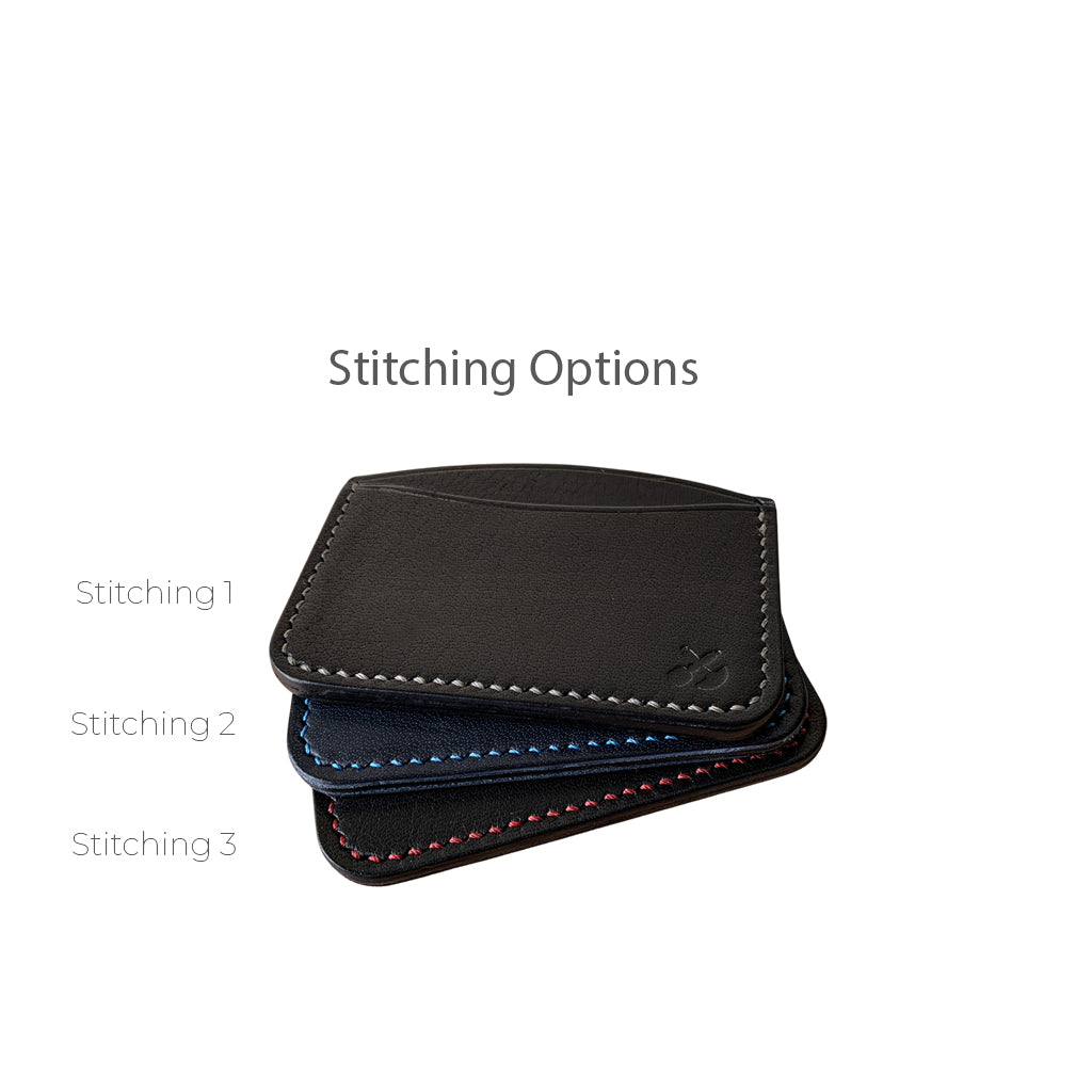 Slim Card Holder leather wallets | Black