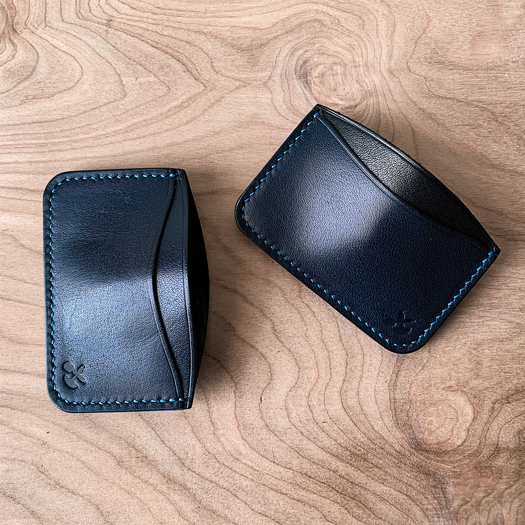 leather card wallet holder