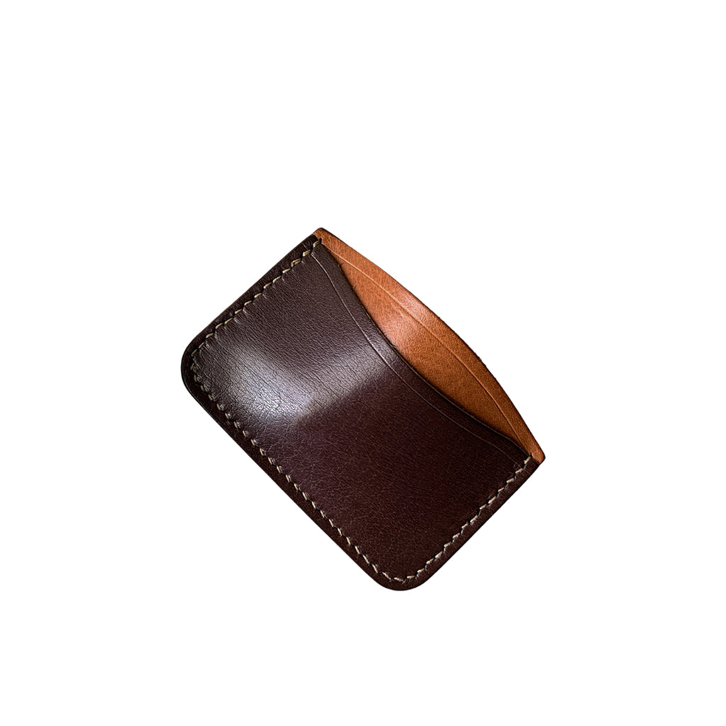 Dark Brown slim minimalist wallets