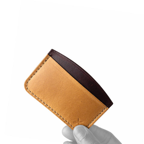 leather credit card holder for men