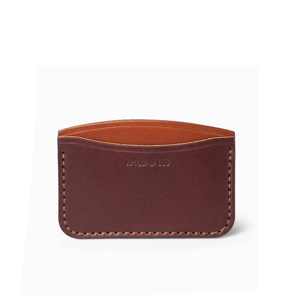 leather minimalist card wallet 