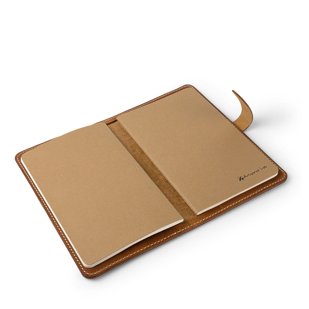 Handmade  Moleskine notebook cover | English Tan
