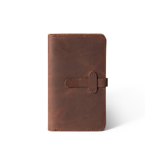 Leather Handmade Moleskine Notebook Cover | Crazy Horse