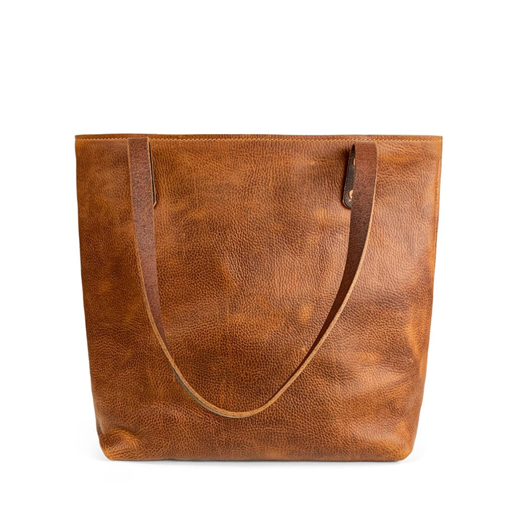 Leather Handmade shoulder Bag | Sunset Rage