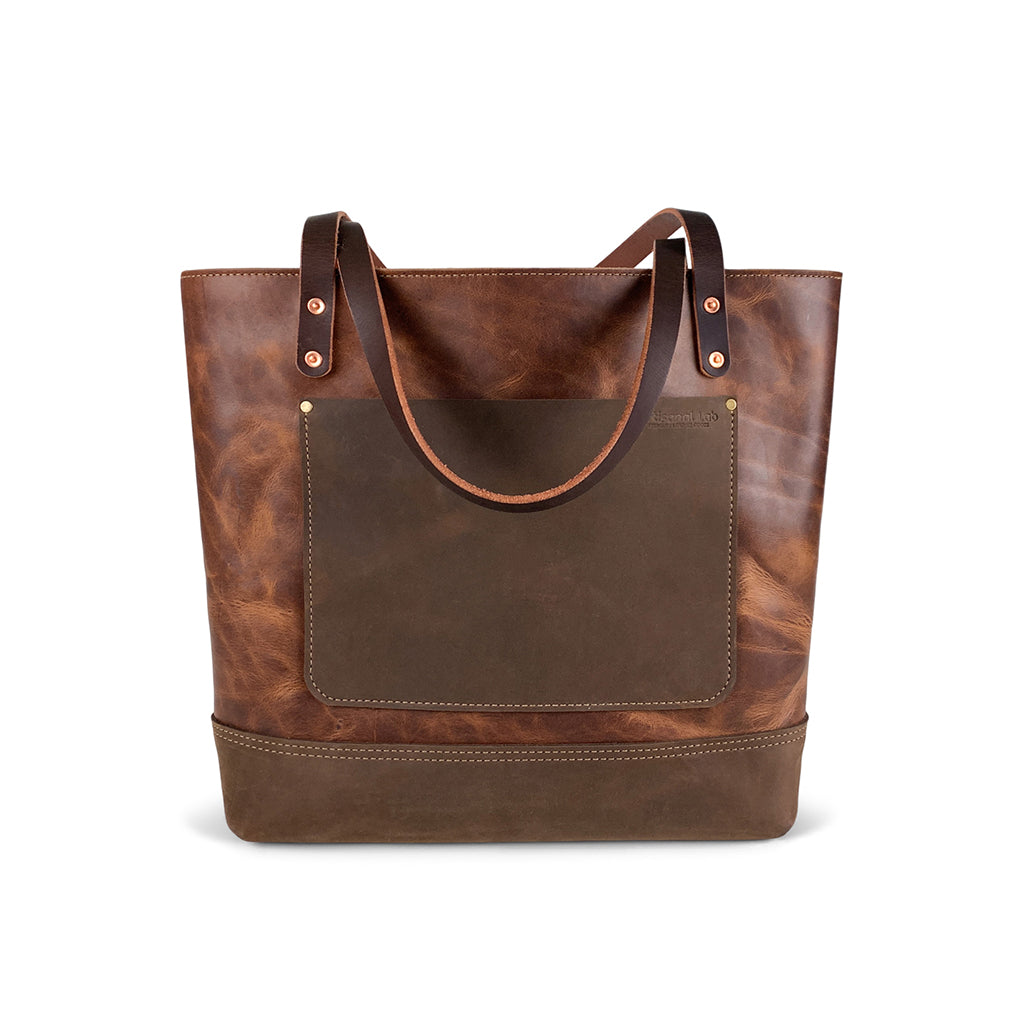 classic leather tote bags