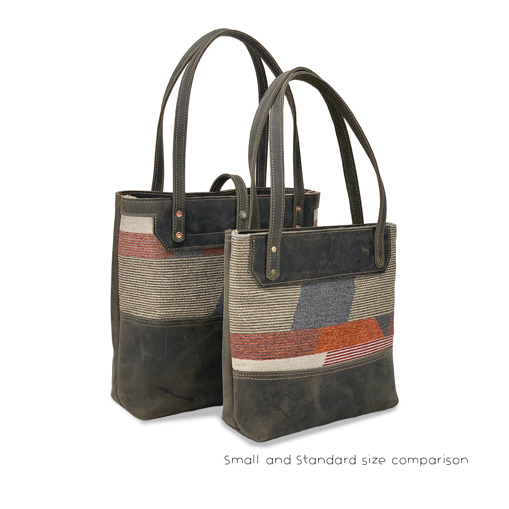 Genuine leather tote bags for work